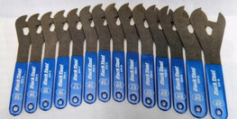 PARK TOOL zestaw kluczy - CONE WRENCHES 13/24/26/28 mm PT-SCW-SET-3 - niebieski/czarny