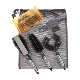 SUPER B zestaw szczotek do czyszczenia - CLEANING BRUSH SET TB-32950 - szary