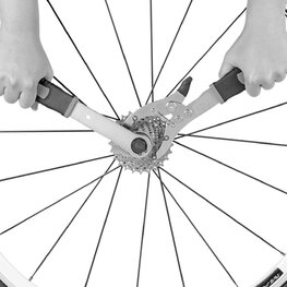 SUPER B kleszcze - CHAIN WHIP PLIERS TB-FW40 - srebrny/czarny