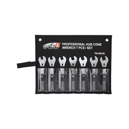 SUPER B zestaw kluczy - WRENCH SET HB100  - srebrny