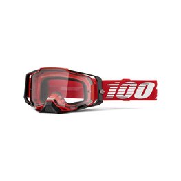 100% SPEEDLAB Okulary kolarskie - ARMEGA - czerwony/czarny/biały