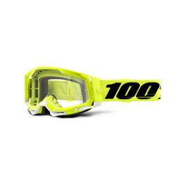 100% SPEEDLAB Okulary kolarskie - RACECRAFT 2 - żółty/czarny