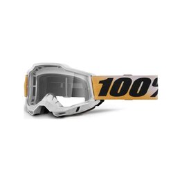 100% SPEEDLAB Okulary kolarskie - ACCURI 2 - żółty/biały/czarny