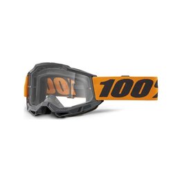 100% SPEEDLAB Okulary kolarskie - ACCURI 2 - pomarańczowy/czarny