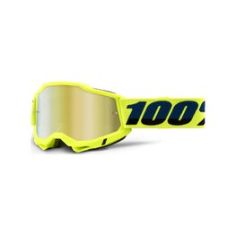 100% SPEEDLAB Okulary kolarskie - ACCURI 2 - żółty/niebieski/złoty