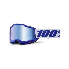 100% SPEEDLAB Okulary kolarskie - ACCURI 2 - niebieski/biały