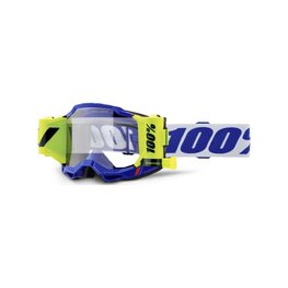 100% SPEEDLAB Okulary kolarskie - ACCURI 2 FORECAST - niebieski/biały/żółty