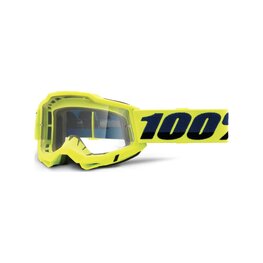 100% SPEEDLAB Okulary kolarskie - ACCURI 2 OTG - żółty/niebieski