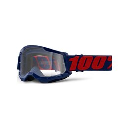 100% SPEEDLAB Okulary kolarskie - STRATA 2 - niebieski/czerwony