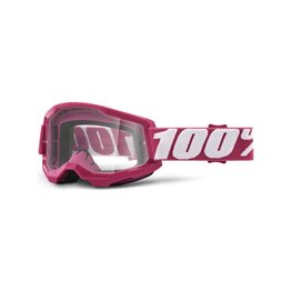 100% SPEEDLAB Okulary kolarskie - STRATA 2 - różowy/biały