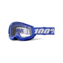 100% SPEEDLAB Okulary kolarskie - STRATA 2 - niebieski/biały
