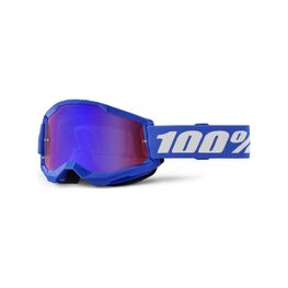 100% SPEEDLAB Okulary kolarskie - STRATA 2 - niebieski/biały