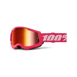 100% SPEEDLAB Okulary kolarskie - STRATA 2 - różowy/biały/czerwony