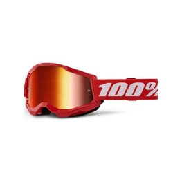 100% SPEEDLAB Okulary kolarskie - STRATA 2 - czerwony/biały