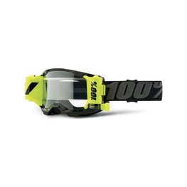 100% SPEEDLAB Okulary kolarskie - STRATA 2 FORECAST - czarny/szary/żółty