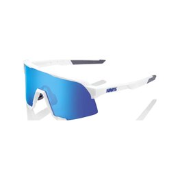 100% SPEEDLAB Okulary kolarskie - S3™ - biały/niebieski