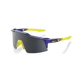 100% SPEEDLAB Okulary kolarskie - SPEEDCRAFT SL - fioletowy/żółty/czarny