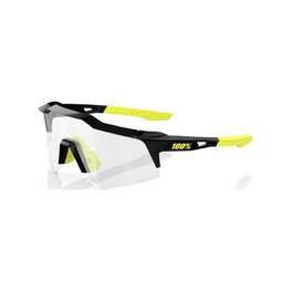 100% SPEEDLAB Okulary kolarskie - SPEEDCRAFT XS - żółty/czarny