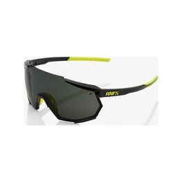 100% SPEEDLAB Okulary kolarskie - RACETRAP - czarny/żółty