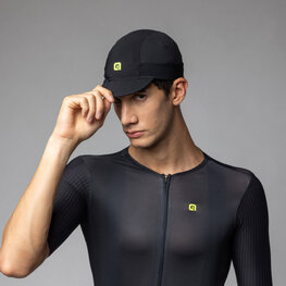 ALÉ Czapka kolarska - SUNNY CAP - czarny