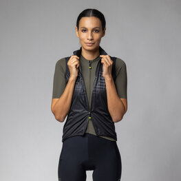 ALÉ Kamizelka kolarska - SAUVAGE PR-E - czarny