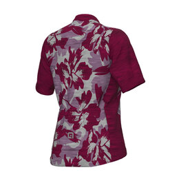 ALÉ Koszulka kolarska z krótkim rękawem - OFF ROAD - GRAVEL SUNRISE - czerwony