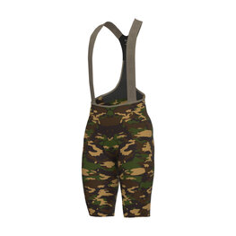 ALÉ Krótkie spodnie kolarskie z szelkami - PR-E SAUVAGE - zielony