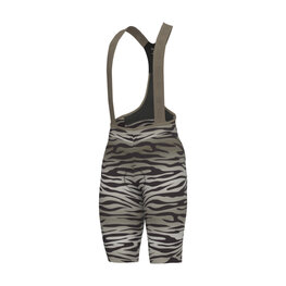 ALÉ Krótkie spodnie kolarskie z szelkami - PR-E SAUVAGE - szary