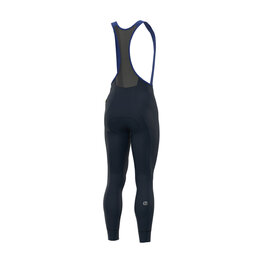 ALÉ Długie spodnie kolarskie z szelkami - KLIMATIK K-TOUR - niebieski