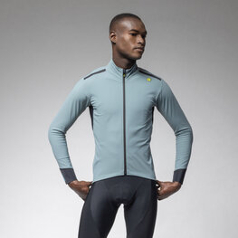 ALÉ Kolarska kurtka przeciwwiatrowa - KLIMATIK K-TORNADO - jasnoniebieski