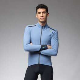 ALÉ Kolarska kurtka przeciwwiatrowa - KLIMATIK K-TORNADO - niebieski