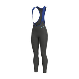 ALÉ Długie spodnie kolarskie z szelkami - KLIMATIK K-TOUR - czarny