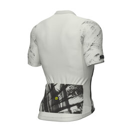 ALÉ Koszulka kolarska z krótkim rękawem - PALM PR-E - biały/zielony