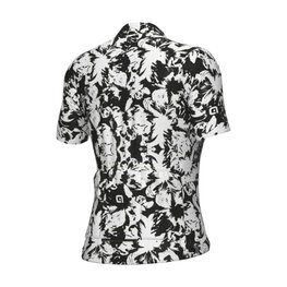 ALÉ Koszulka kolarska z krótkim rękawem - ESSENZA PRAGMA - biały/czarny