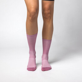 ALÉ Kolarskie klasyczne skarpetki - SAUVAGE - czerwony/biały