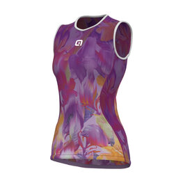 ALÉ Kolarski bezrękawnik - LILIUM INTIMO - fioletowy/czerwony/pomarańczowy