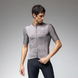 ALÉ Koszulka kolarska z krótkim rękawem - KRAKATOA OFF ROAD - GRAVEL - brązowy