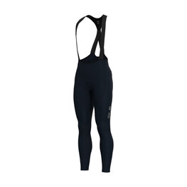 ALÉ Długie spodnie kolarskie z szelkami - R-EV1 VOLTAGE - niebieski