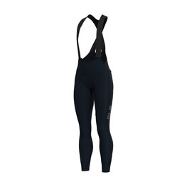 ALÉ Długie spodnie kolarskie z szelkami - R-EV1 VOLTAGE - niebieski