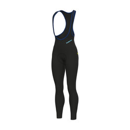 ALÉ Długie spodnie kolarskie z szelkami - KLIMATIK K-ATMO 3.0 - czarny