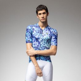 ALÉ Koszulka kolarska z krótkim rękawem - PR-E CLOROFILLA - kolorowy