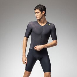 ALÉ Kombinezon kolarski - R-EV1 EAGLE - czarny