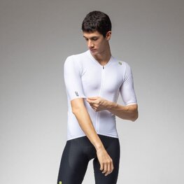 ALÉ Koszulka kolarska z krótkim rękawem - R-EV1 SPRINTER 2.0 - biały