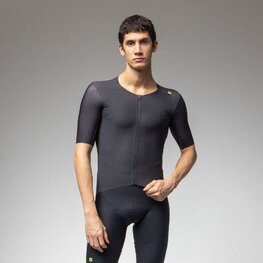 ALÉ Koszulka kolarska z krótkim rękawem - R-EV1 EAGLE - czarny