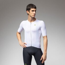 ALÉ Koszulka kolarska z krótkim rękawem - EARTHY STYLE 2.0 PR-E - biały