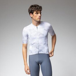 ALÉ Koszulka kolarska z krótkim rękawem - FOLLOW ME 2.0 PR-E - biały