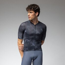 ALÉ Koszulka kolarska z krótkim rękawem - FOLLOW ME 2.0 PR-E - czarny