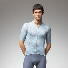 ALÉ Koszulka kolarska z krótkim rękawem - FOLLOW ME 2.0 PR-E - jasnoniebieski