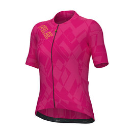 ALÉ Koszulka kolarska z krótkim rękawem - SCHEMA PR-E - czerwony