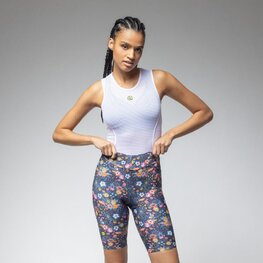 ALÉ Krótkie spodnie kolarskie bez szelek - MASTER GRAPHIC PR-E - niebieski/kolorowy